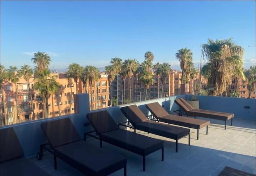Lila Marrakech Lägenhet Marrakesh Exteriör bild